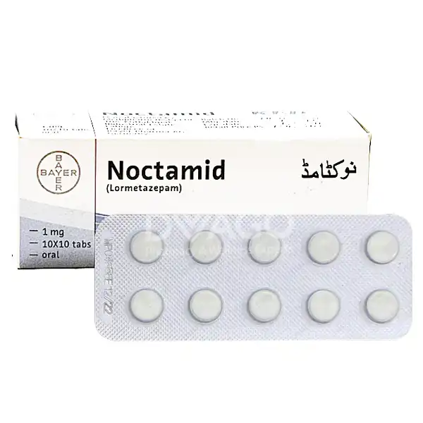 Noctamid Tablets 1mg